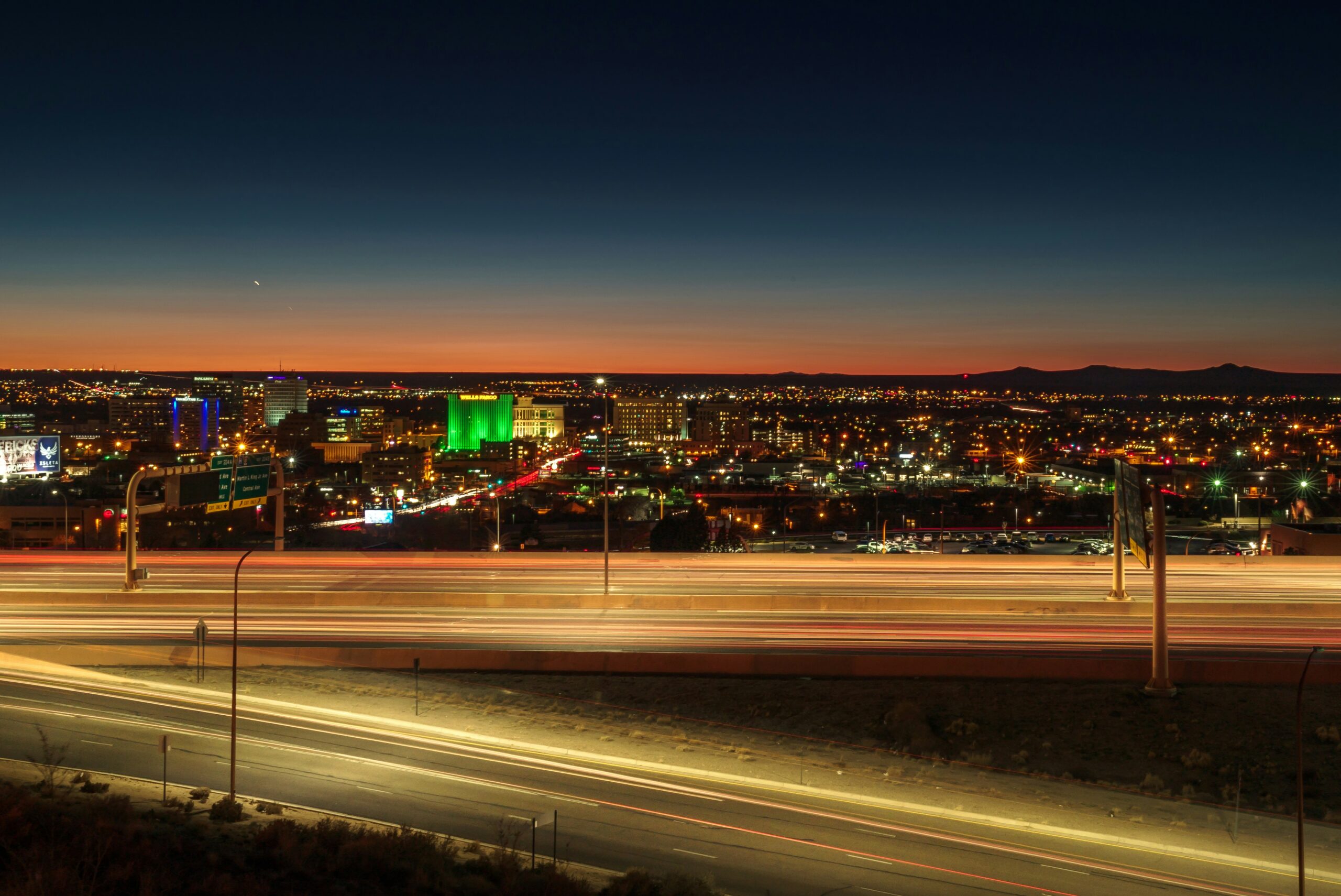 Sunset in Albuquerque